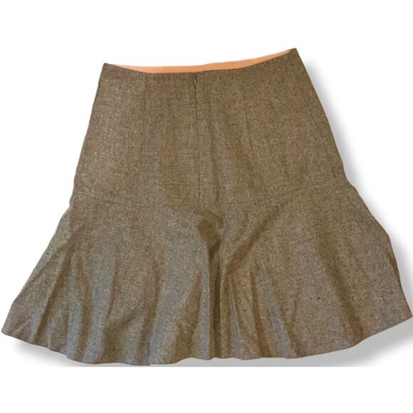 PAULE KA Paris Gray Wool Skirt ~ Sz: S ~ "sample ~   NEW - Picture 2 of 5